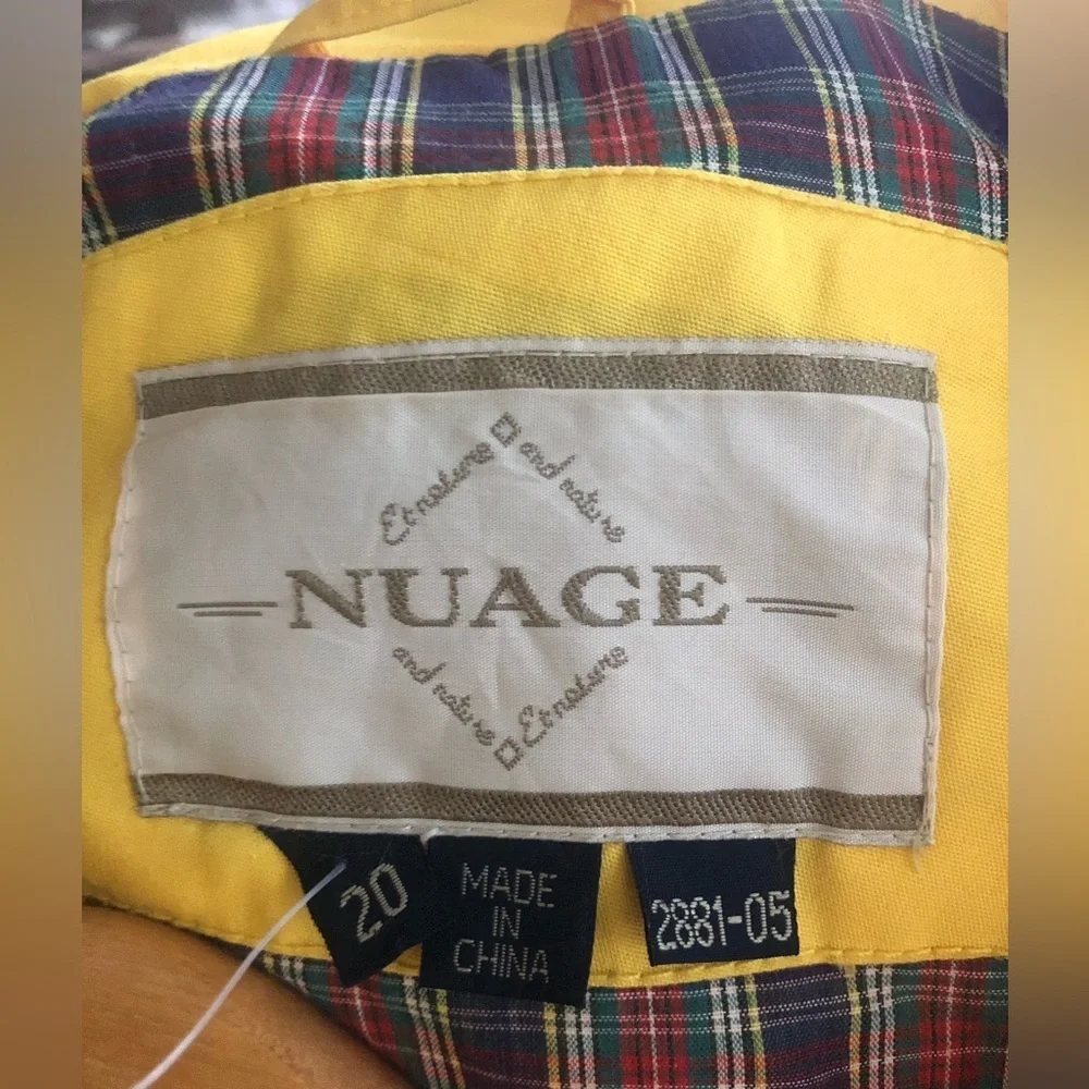 NUAGE Yellow Rain Jacket - Picture 7 of 7